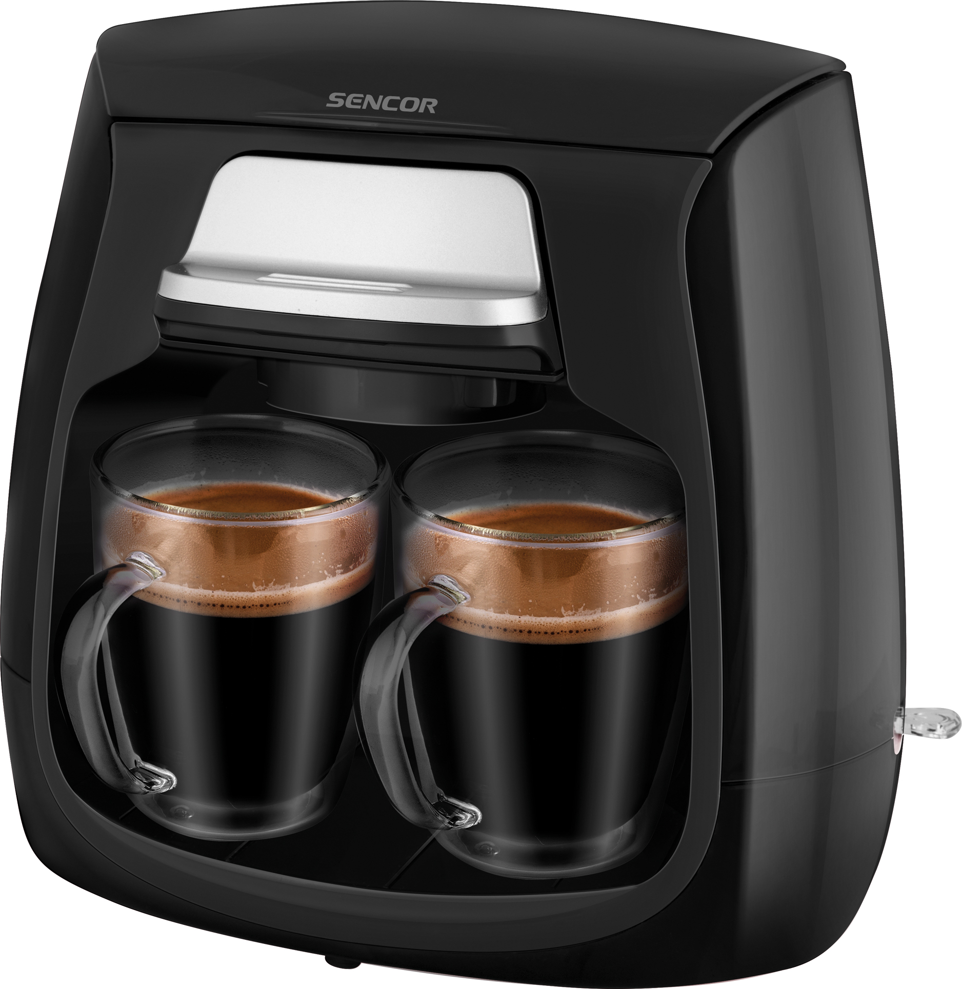 SCE 2100BK kávovar SENCOR (3 body)